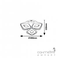 Светильник потолочный Rabalux Daria 5989 3000K LED