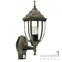 Светильник настенный уличный с сенсором Rabalux Nizza 8458 античное золото