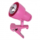 Настільна лампа на прищіпці Rabalux Clip 4359 рожевий