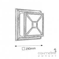 Светильник настенный уличный Rabalux Saba 8190