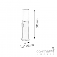 Светильник уличный с розеткой Rabalux Bonn 8339