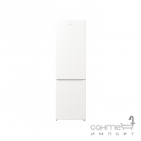 Отдельностоящий двухкамерный холодильник с нижней морозильной камерой Gorenje RK6201EW4 белый