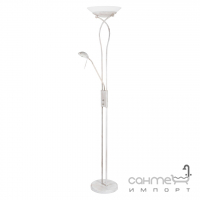 Торшер із додатковою лампою для читання Rabalux Gamma Trend 4555 білий, лампа в комплекті