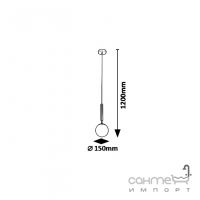 Светильник подвесной Rabalux Divina 5352 золото