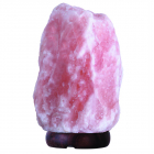 Настільна лампа камінь Rabalux Rock 4127 рожевий, лампа в комплекті