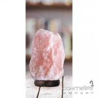 Настільна лампа камінь Rabalux Rock 4127 рожевий, лампа в комплекті
