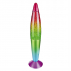 Настільна лава-лампа Rabalux Glitter Rainbow 7008 кольоровий, лампа в комплекті.