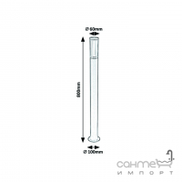 Стовпчик вуличний Rabalux Katowice 7916