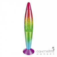 Настільна лава-лампа Rabalux Glitter Rainbow 7009 кольоровий, лампа в комплекті.
