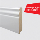 Плінтус МДФ дизайнерський EMC ЕМС-026 12мм/60мм
