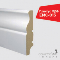 Плінтус МДФ дизайнерський EMC ЕМС-013 19мм/60мм