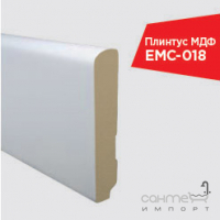Плинтус МДФ дизайнерский EMC ЕМС-018 10мм/60мм