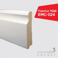 Плінтус МДФ дизайнерський EMC ЕМС-024 12мм/60мм