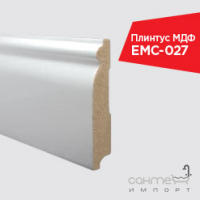 Плінтус МДФ дизайнерський EMC ЕМС-027 16мм/60мм