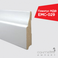 Плінтус МДФ дизайнерський EMC ЕМС-029 16мм/60мм