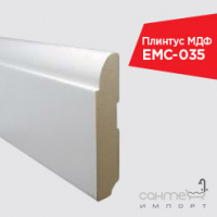 Плінтус МДФ дизайнерський EMC ЕМС-035 12мм/60мм