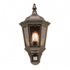 Вуличний настінний світильник із сенсором Elstead Lighting Medstead MD7-PIR-BLACK