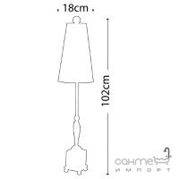 Настольная лампа Elstead Lighting Noma FB-NOMA-LUXE-TL