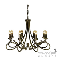 Люстра підвісна Elstead Lighting Olivia OV8-BLK-GOLD