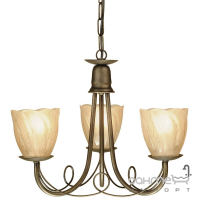 Люстра подвесная Elstead Lighting Minster MN3-BLK-GOLD