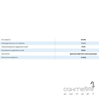 Мембранний елемент Ecosoft CSV181250ECO для домашніх фільтрів зворотного осмосу