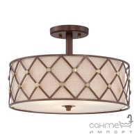 Люстра подвесная Elstead Lighting Brown Lattice QZ-BROWN-LATTICE-SF