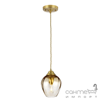 Светильник подвесной Elstead Lighting Tiber QN-TIBER-P-AMBER