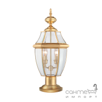 Уличный столбик Elstead Lighting Newbury QZ-NEWBURY3-L-PB