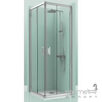 Квадратна душова кабіна Devit Eco ECO3099 хром/прозоре скло