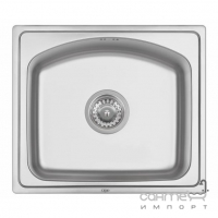 Мийка кухонна Q-tap 4248 Micro Decor 0,8 mm нерж. сталь мікродекор