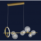 Люстра подвесная Levistella 918LP267-7 GD+CL