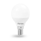 Лампочка світлодіодна матова Feron 25813 LB-195 P45 230V 7W 720Lm E14 4000K