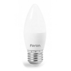 Лампочка світлодіодна матова Feron 25810 LB-197 C37 230V 7W 720Lm E14 4000K