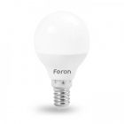 Лампочка светодиодная матовая Feron 25671 LB-745 G45 230V 6W 500Lm E14 2700K