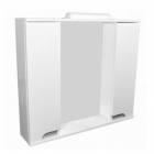 Зеркальный шкафчик с подсветкой ПИК Simple White 80 ДЗ 20 80 белая