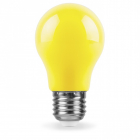 Лампочка світлодіодна матова Feron 25921 LB-375 A50 230V 3W E27 6400K жовтий
