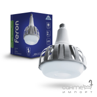 Лампочка светодиодная высокомощная Feron 38096 LB-651 230V 100W 9300Lm E27-E40 6500K