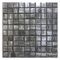 Мозаика 31,7x31,7 АкваМо Metallic Titanium