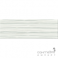 Плитка настенная декор Opoczno Black Shadow Ecosta White Inserto Stripes Silver 25x75
