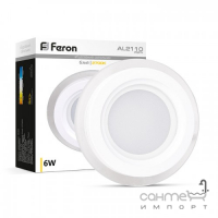 Точечный светильник встраиваемый Feron AL2110 01578 OL 5000K