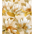 Плитка керамічна Інтеркерама SAFARI декор-панно коричневий П 73 031-1 (квіти)