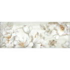 Настінна плитка Інтеркерама Blanco декор сірий Д 181 071-1 (квіти)