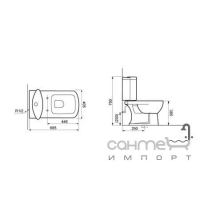 Сидіння для унітазу з мікроліфтом Devit Comfort 3113123