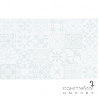 Настінна плитка Cersanit Sansa White Pattern Glossy 25x40