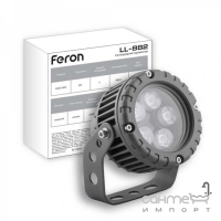 Фасадний світильник вуличний Feron LL-882 32138 310lm 2700K LED