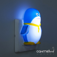 Светильник настенный ночник детский Feron FN1001 23221 синий LED