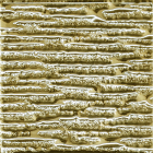 Вставка скло підлогове 6,6х6,6 Grand Kerama Тако Кора Золото Рифлена