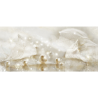 Настінна плитка Інтеркерама Raise декор сірий Д 223 071 (листя, перли)