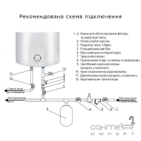 Подвесной бойлер 50л Thermo Alliance D50VH15Q2