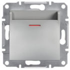 Выключатель карточный без рамки Schneider Electric Asfora алюминий/сталь/бронза/антрацит